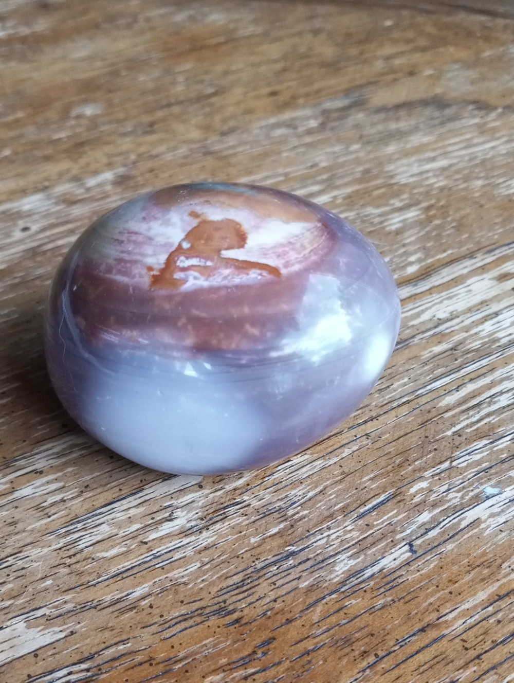 Mookite Crystal Freeformed Palmstone!! Large